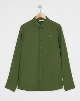 Voi Long Sleeve Oxford Shirt Long Length