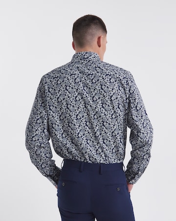 Jacamo Premium Formal Floral Print Shirt