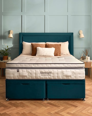 Silentnight British Wool 3000 Box Top Pocket Mattress - Medium
