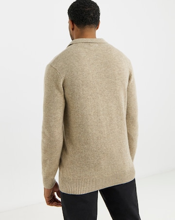 Lambswool Collared Jumper
