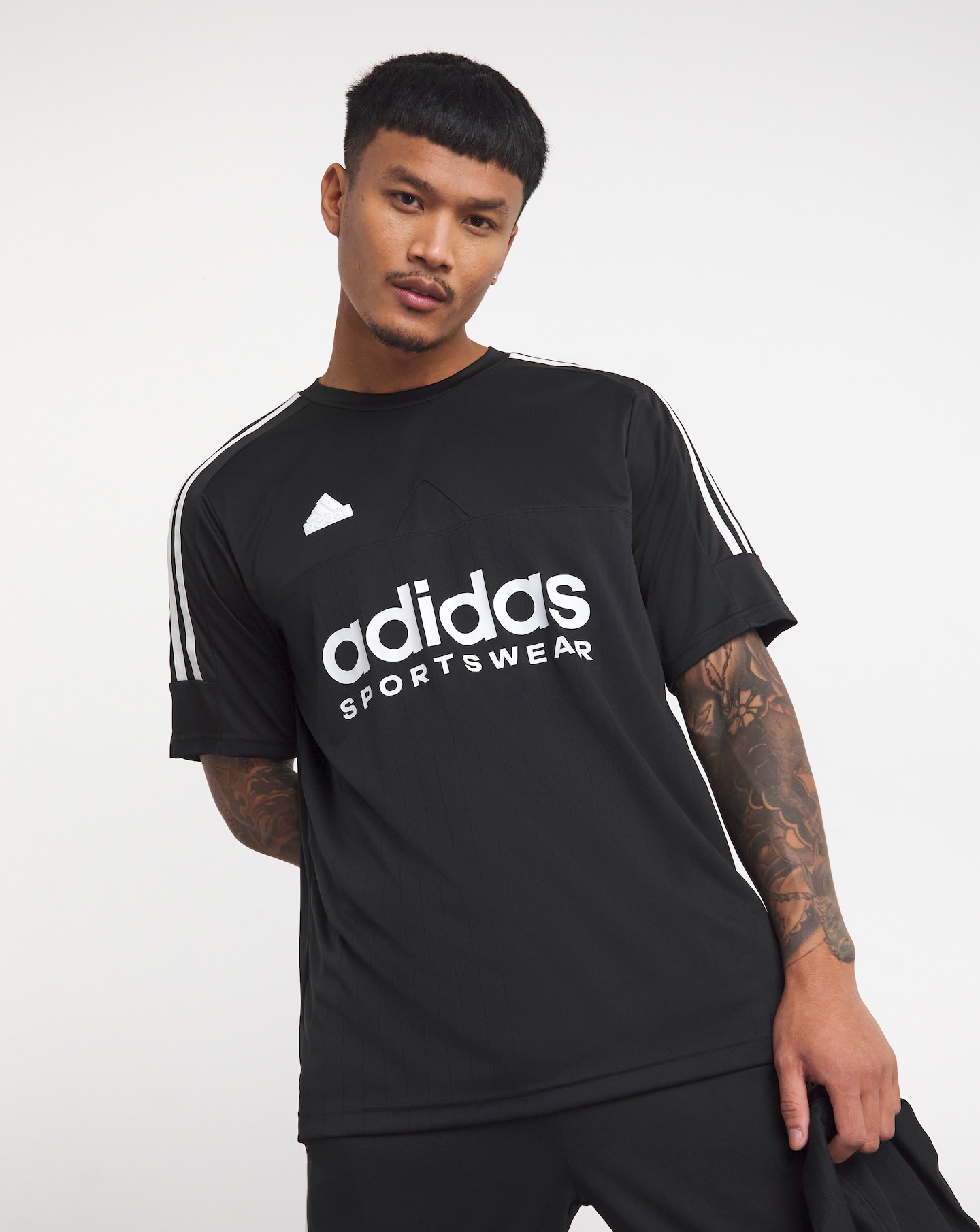 Tシャツ・カットソー [ADIDAS] M TIRO JQD JSY BLACK adidas sportswear M TIRO JSY Q2 JD0606 Black