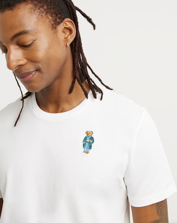 Polo Ralph Lauren Short Sleeve Bear Pyjama Set - Blue