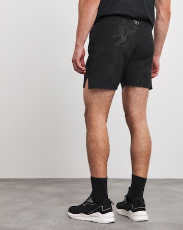 Gym King Debossed Camo Shorts