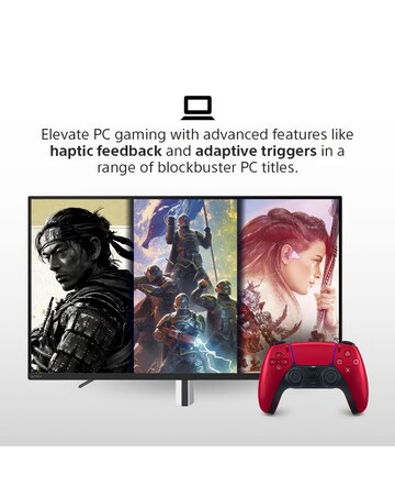 PlayStation 5 DualSense Controller - Volcanic Red