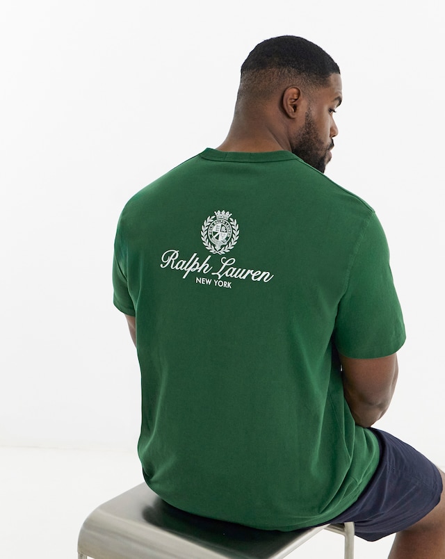 Polo Ralph Lauren Short Sleeve Back Graphic T-Shirt - Forest