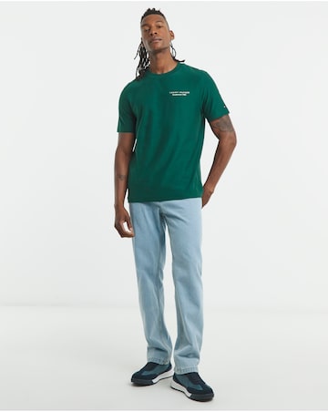 Tommy Hilfiger Back Print Graphic T-Shirt - Green