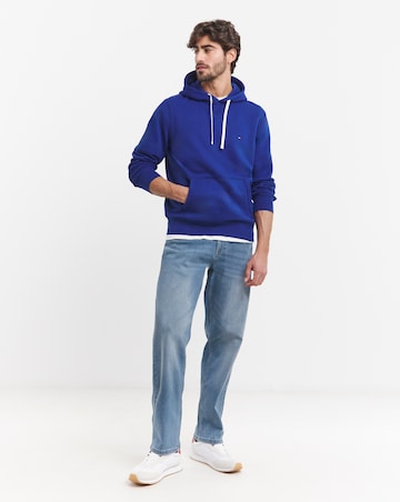 Tommy Hilfiger Essential Fleece Hoodie - Bright Blue