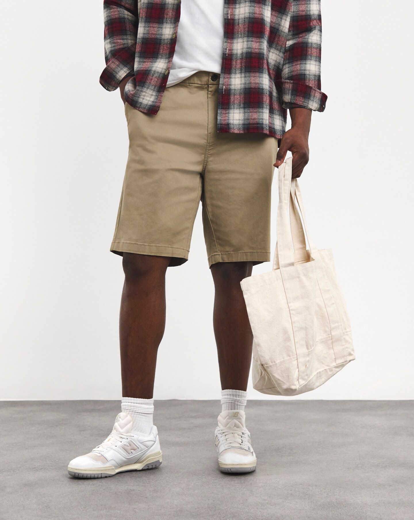 Long Length Chino Short Jacamo