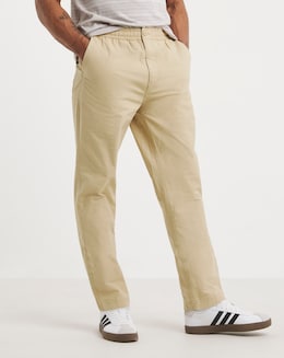 Ripstop Tapered Elasticated Stretch Trouser