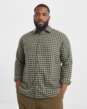 Jack & Jones James Check Shirt Olive