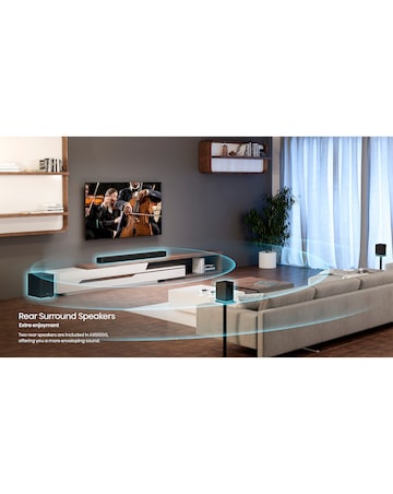 Hisense AX5100G 5.1ch 340W Soundbar with Wireless Subwoofer