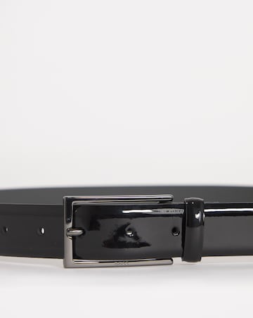 BOSS Black Patent Formal Belt