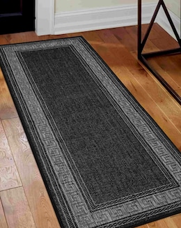 Gel Backed Greek Key Runner