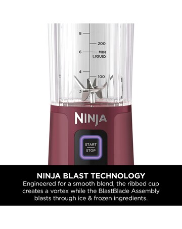Ninja Blast Cordless Portable Blender Cranberry BC151UKCR