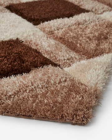 Geo Shaggy Cosy Rug