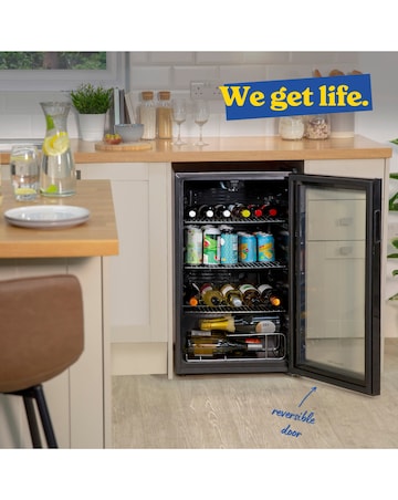 Russell Hobbs RH48BC101B 93L Beverage Cooler - Black