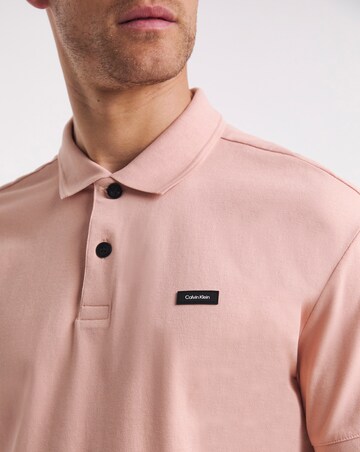 Calvin Klein Coral Stretch Slim Polo