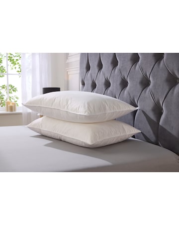 Downland Softened Duck Feather Pair of Pillows