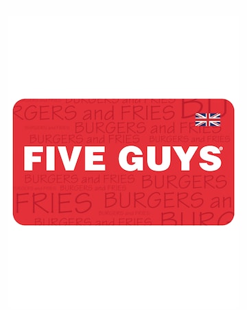 Five Guys $50 Gift Card