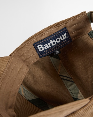 Barbour Bayfield Cord Cap - Beige
