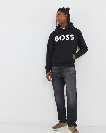 BOSS Classic Logo Hoodie - Black