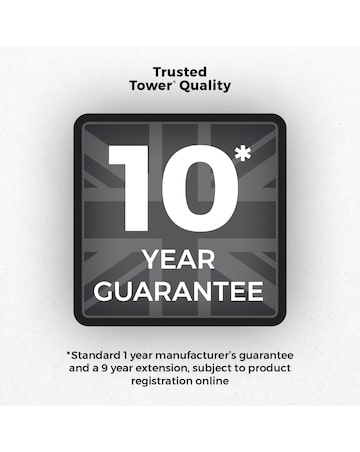 Tower 40L Recycling Pedal Bin Black