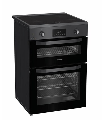 Hotpoint HDE6IDC2SA 60cm Electric Double Cooker with Induction Hob Install