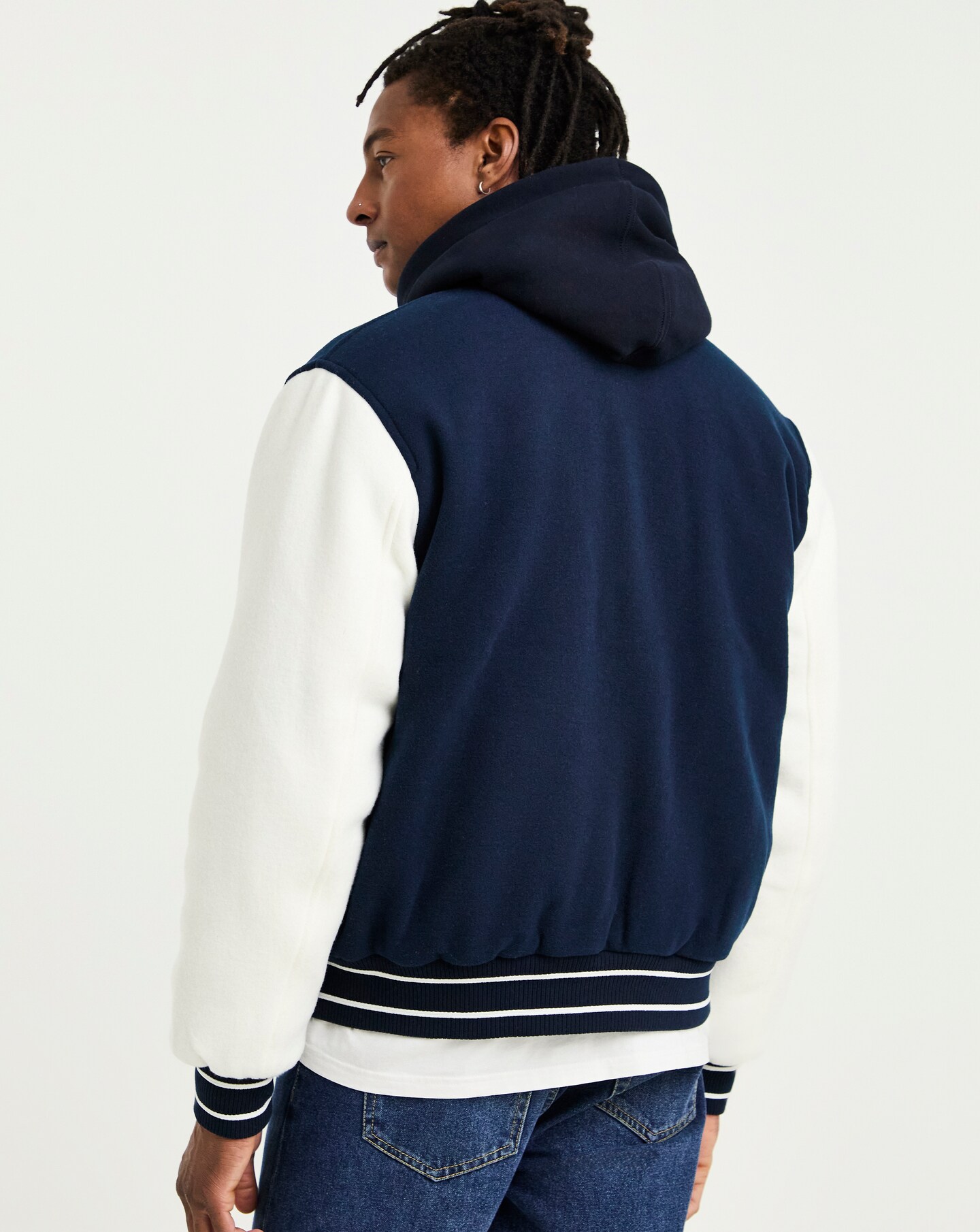 ZUTOMAYO VARSITY JACKET 2XL（NAVY） バーシティジャケット(Navy) - ZUTOMAYO MART