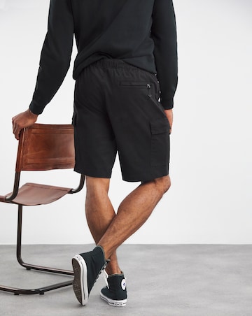 Fully Elasticated Stretch Cargo Shorts