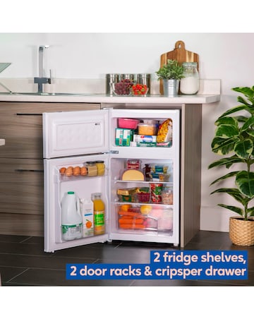 Russell Hobbs RH85UCFF482E1W Under Counter Fridge Freezer - White