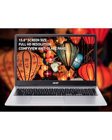 Acer 315 Intel Celeron 4GB/64GB 15.6" Chromebook - Silver