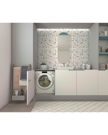 Candy CBW48TWM5J-80 Integrated 8kg Washing Machine 1400rpm White