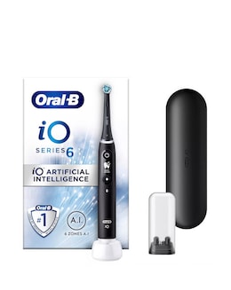 Oral-B iO6 Black Lava Electric Toothbrush + Travel Case