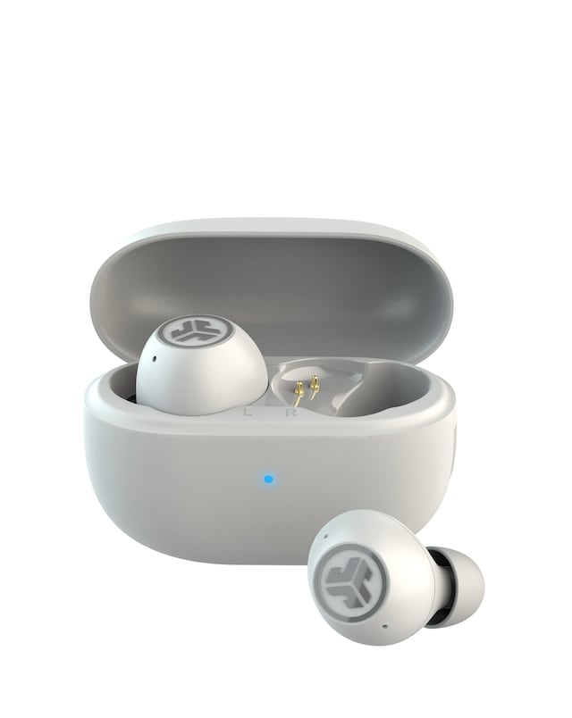 JLab Go Pop ANC True Wireless Earbuds - White