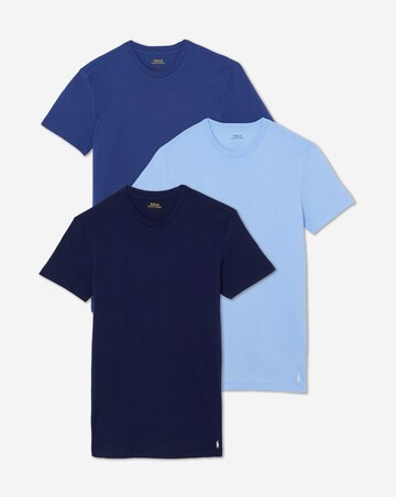 Polo Ralph Lauren 3 Pack Short Sleeve Lounge T-Shirt - Blue