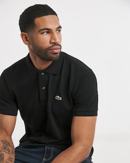 Lacoste Classic Short Sleeve Pique Polo - Black