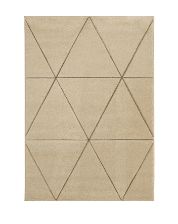 Sara Carved Triangle Rug