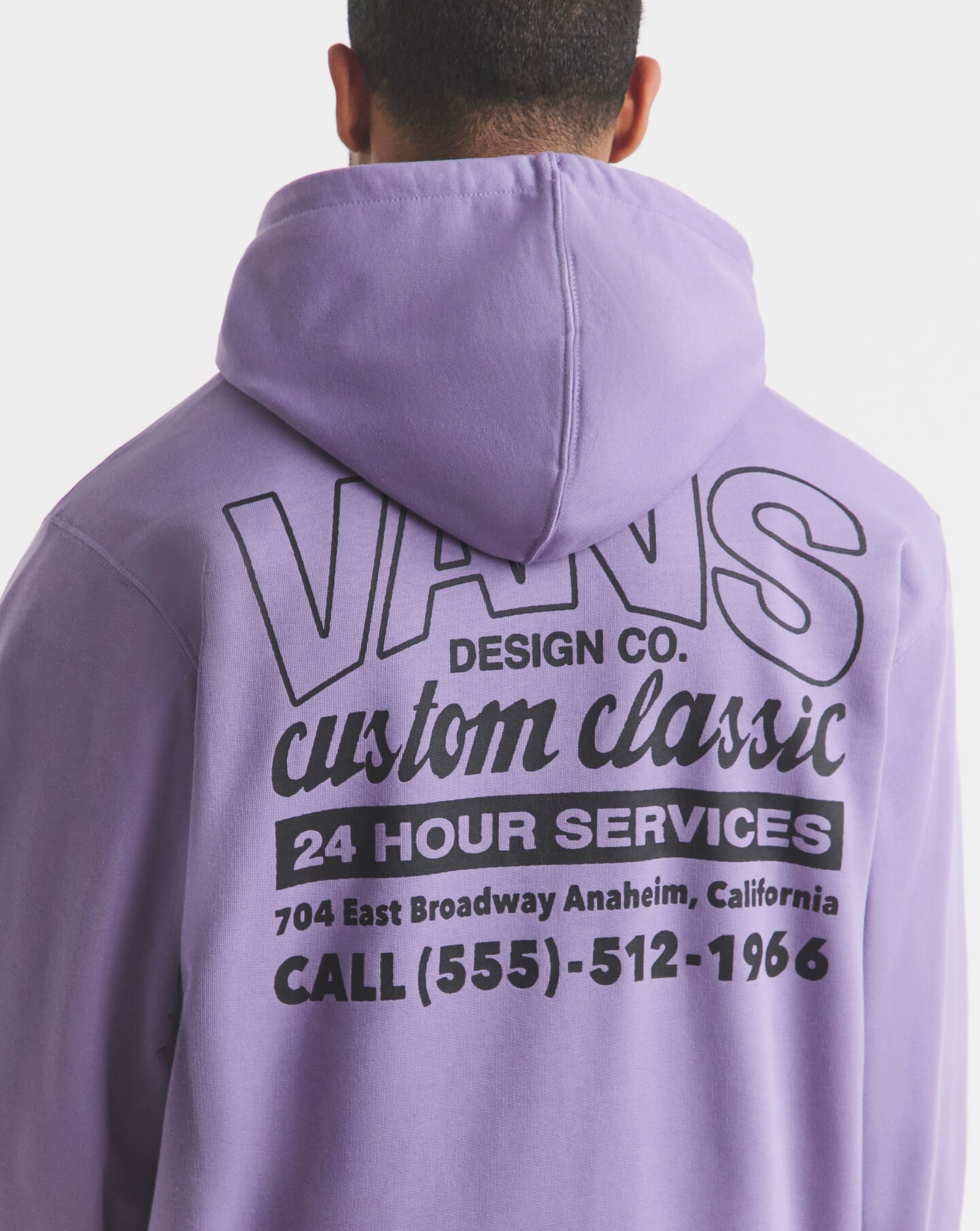 VANS Logo Pullover Hoodie | Jacamo