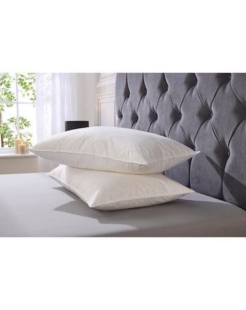 Downland Softened Duck Feather Pair of Pillows