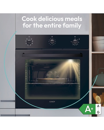 Candy F CM955NRL-C Built-In Electric Single Oven Stainless Steel