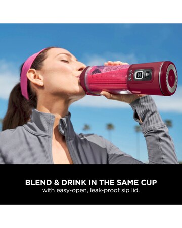 Ninja Blast Cordless Portable Blender Cranberry BC151UKCR