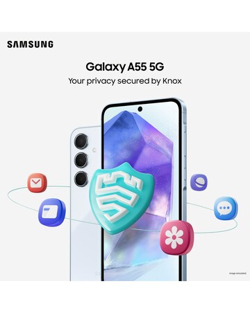 Samsung Galaxy A55 5G 256GB - Awesome Iceblue