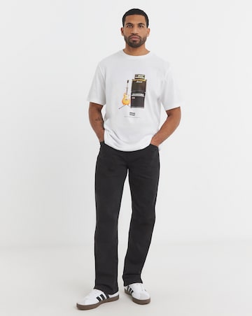 Jack & Jones Oasis Graphic T-Shirt - White