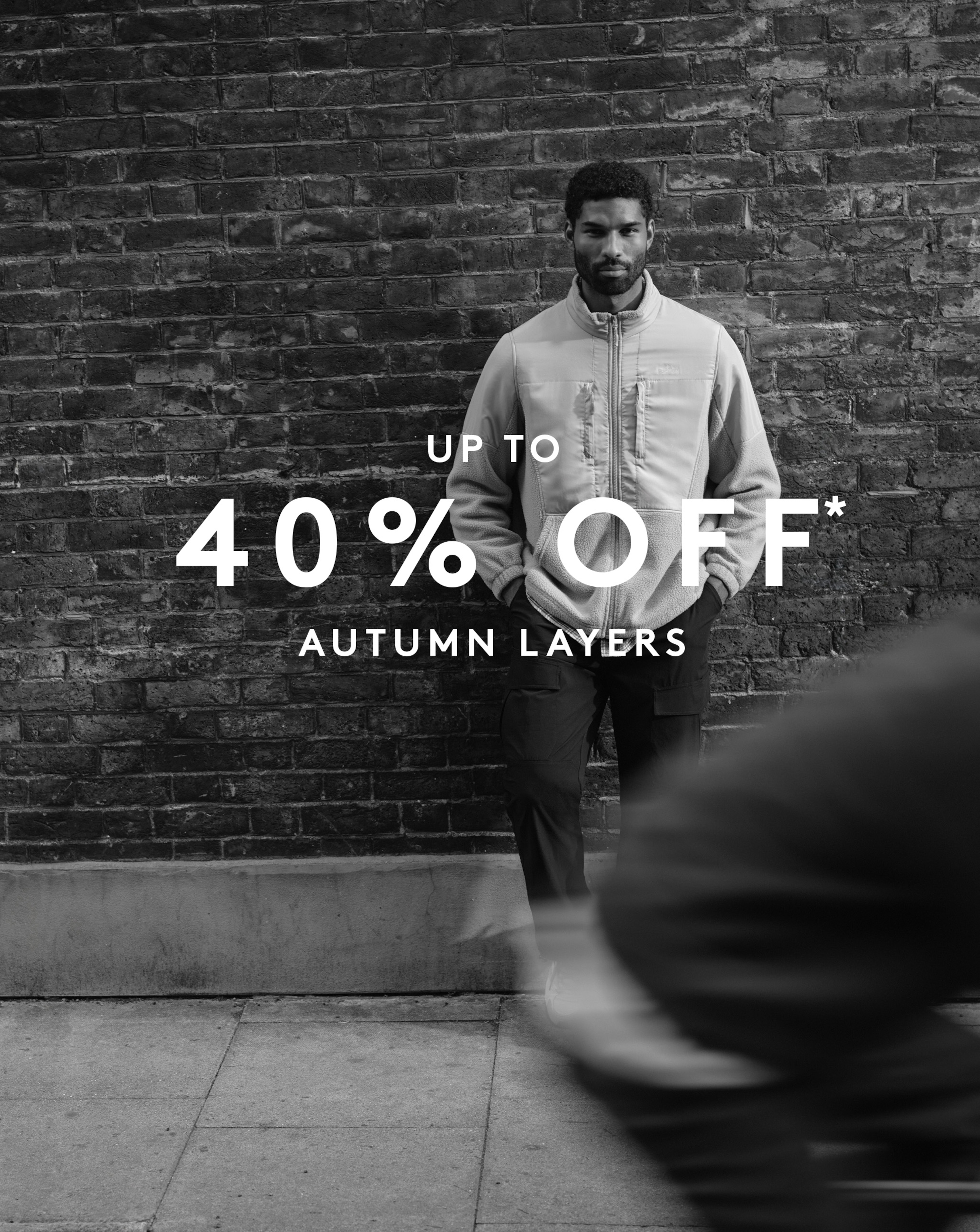 Up to 40% off autumn layers