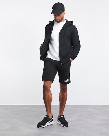 PUMA Black Essential Sweat Shorts