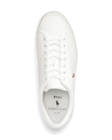Polo Ralph Lauren Longwood Leather Trainer - White