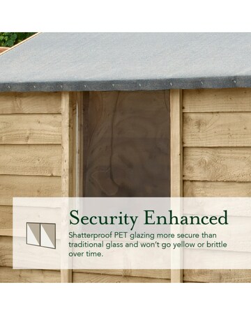 4LIFE Apex Shed 4x6 - Single Door - No Windows (Home Delivery)