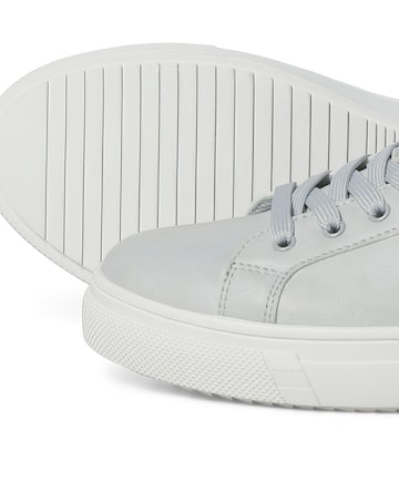 Jack & Jones Bale PU Trainer - Grey/White