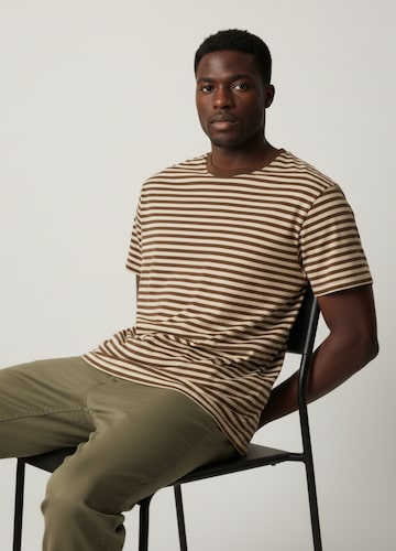Bretton Fine Stripe T-Shirt Long