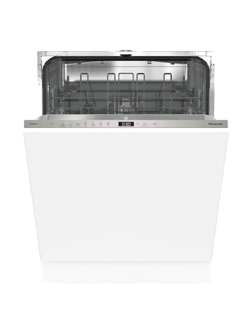 Hisense HV642E90UK Fully Integrated Full Size Dishwasher 13 Place Settings White